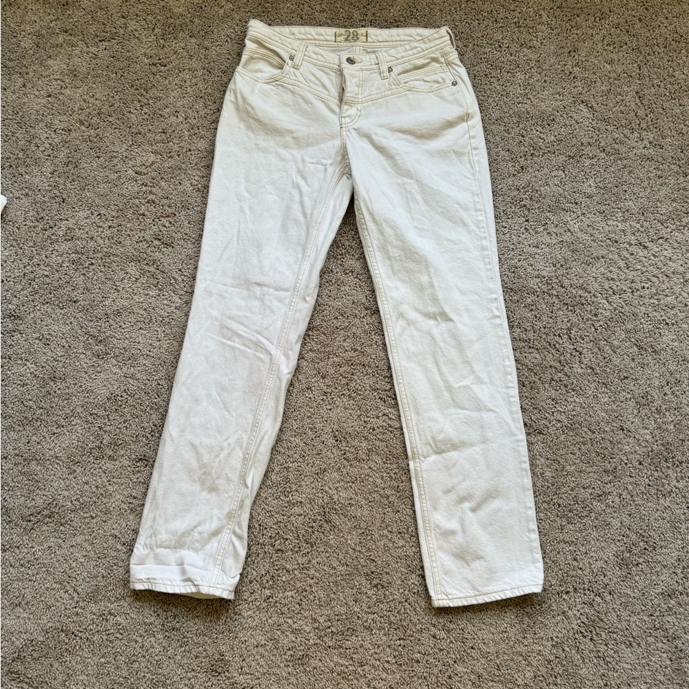 We The Free White Jeans- Perfect Conditon